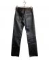 LEVI'S (リーバイス) カウレザーパンツ ブラック サイズ:W28×L33：14000円