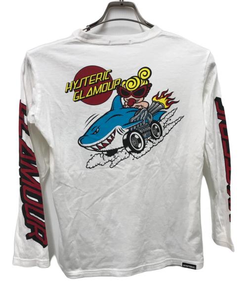 HYSTERIC MINI（ヒステリックミニ）HYSTERIC MINI (ヒステリックミニ) プリントカットソー ホワイト サイズ:140の古着・服飾アイテム