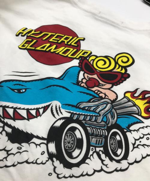 HYSTERIC MINI（ヒステリックミニ）HYSTERIC MINI (ヒステリックミニ) プリントカットソー ホワイト サイズ:140の古着・服飾アイテム