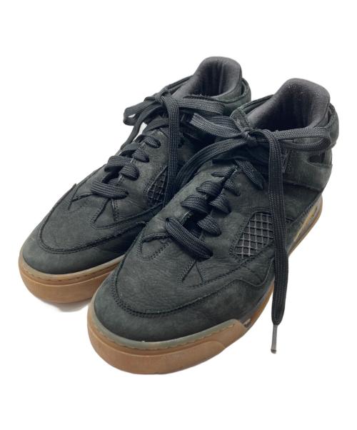 Maison Margiela（メゾンマルジェラ）Maison Margiela (メゾンマルジェラ) dead stockスニーカー ブラック サイズ:42の古着・服飾アイテム