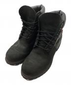 Timberland×SUPREMEティンバーランド×シュプリーム）の古着「Big Logo 6 Inch Premium Waterproof Boot」｜ブラック