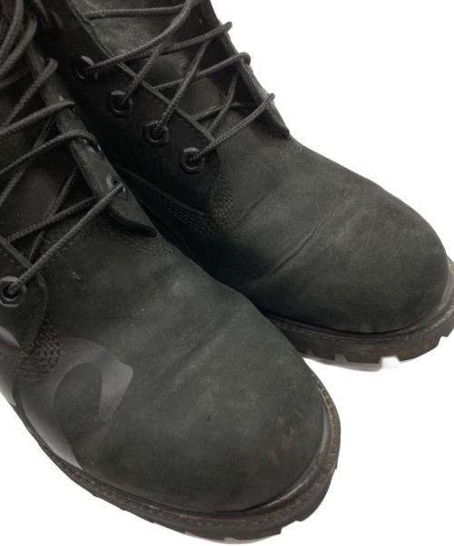Timberland（ティンバーランド）Timberland (ティンバーランド) SUPREME (シュプリーム) Big Logo 6 Inch Premium Waterproof Boot ブラック サイズ:8Mの古着・服飾アイテム