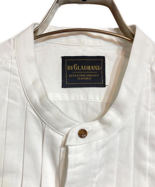 GLAD HAND（グラッドハンド）GLAD HAND (グラッドハンド) DINNER - L/S SHIRTS ホワイト サイズ:Mの古着・服飾アイテム