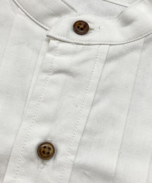 GLAD HAND（グラッドハンド）GLAD HAND (グラッドハンド) DINNER - L/S SHIRTS ホワイト サイズ:Mの古着・服飾アイテム