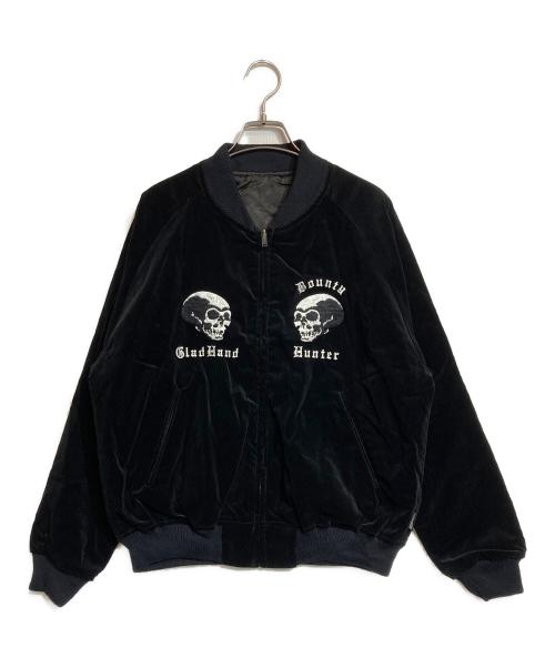 GLAD HAND（グラッドハンド）GLAD HAND (グラッドハンド) BOUNTY HUNTER (バウンティハンター) SOUVENIR REVERSIBLE JACKET ブラック サイズ:Sの古着・服飾アイテム
