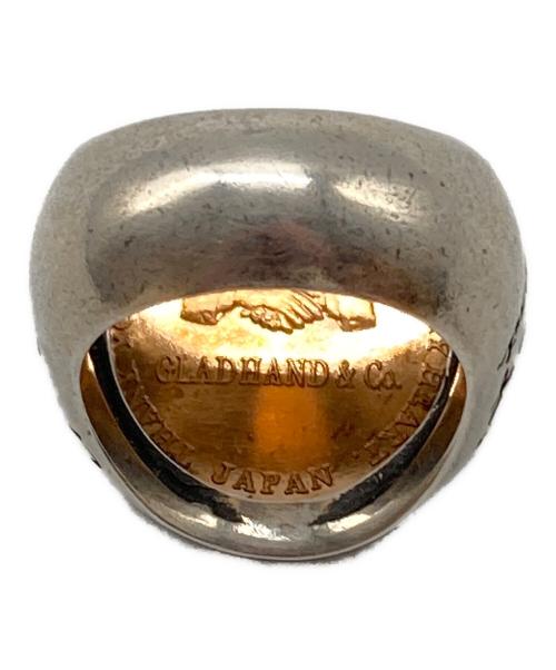 GLAD HAND（グラッドハンド）GLAD HAND (グラッドハンド) コインリング ブラウン×シルバー サイズ:なしの古着・服飾アイテム