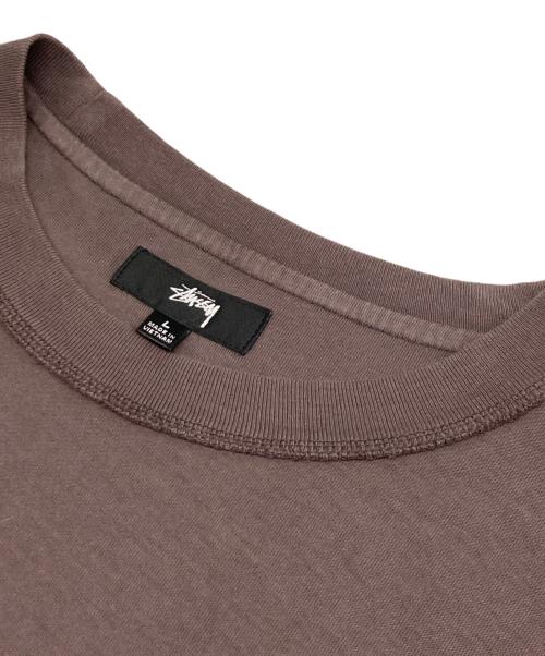 stussy（ステューシー）stussy (ステューシー) LAZY TEE グレー サイズ:Lの古着・服飾アイテム