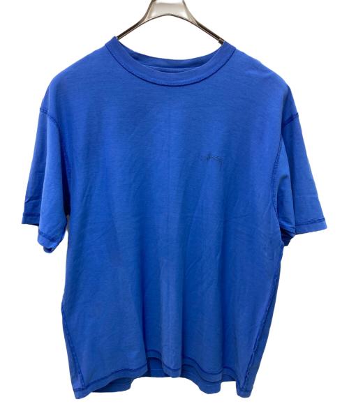 stussy（ステューシー）stussy (ステューシー) LAZY TEE ブルー サイズ:Lの古着・服飾アイテム