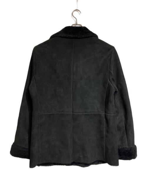 PRADA（プラダ）PRADA (プラダ) シープスキンムートンジャケット ブラック サイズ:52の古着・服飾アイテム