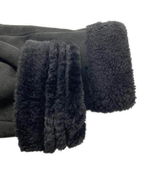 PRADA（プラダ）PRADA (プラダ) シープスキンムートンジャケット ブラック サイズ:52の古着・服飾アイテム