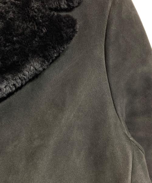 PRADA（プラダ）PRADA (プラダ) シープスキンムートンジャケット ブラック サイズ:52の古着・服飾アイテム