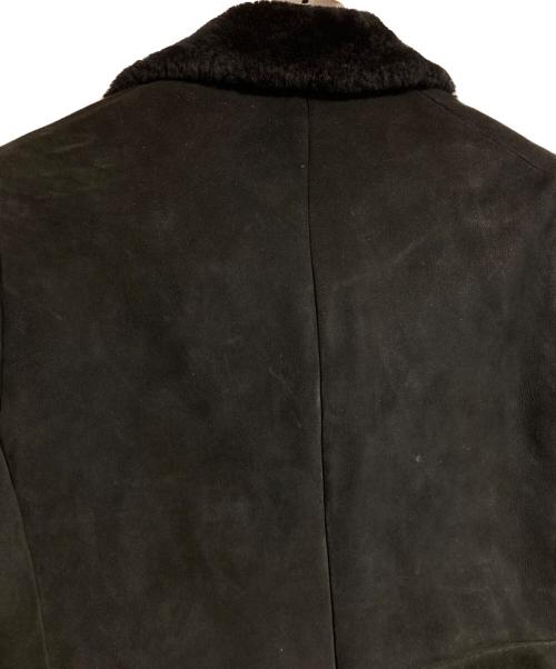 PRADA（プラダ）PRADA (プラダ) シープスキンムートンジャケット ブラック サイズ:52の古着・服飾アイテム