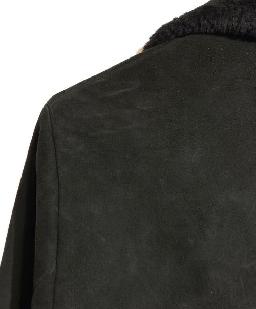 PRADA（プラダ）PRADA (プラダ) シープスキンムートンジャケット ブラック サイズ:52の古着・服飾アイテム