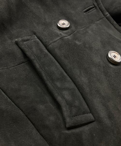 PRADA（プラダ）PRADA (プラダ) シープスキンムートンジャケット ブラック サイズ:52の古着・服飾アイテム