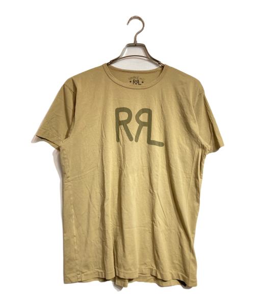 RRL（ダブルアールエル）RRL (ダブルアールエル) プリントTシャツ カーキ サイズ:Lの古着・服飾アイテム