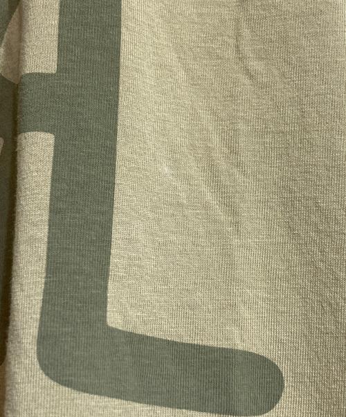 RRL（ダブルアールエル）RRL (ダブルアールエル) プリントTシャツ カーキ サイズ:Lの古着・服飾アイテム