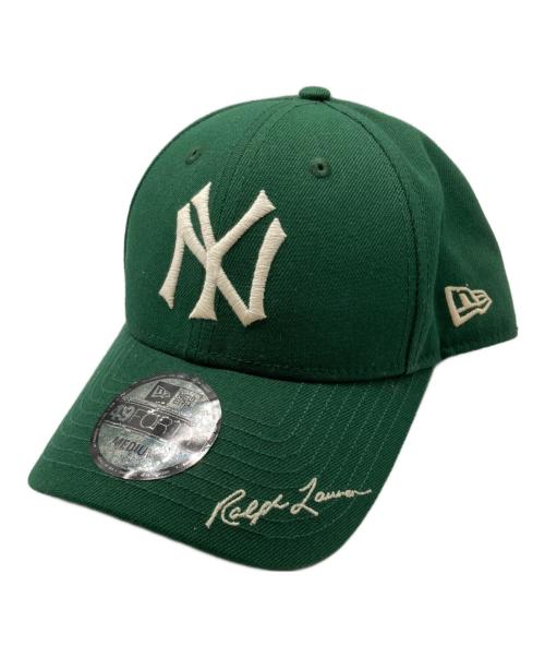 New Era（ニューエラ）New Era (ニューエラ) POLO RALPH LAUREN (ポロ・ラルフローレン) NEW YORK YANKEES (ニューヨークヤンキース) キャップ グリーン サイズ:Mの古着・服飾アイテム