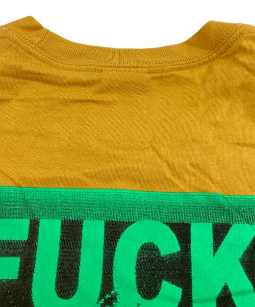 SUPREME（シュプリーム）Supreme (シュプリーム) Fuck Money Tee イエロー サイズ:Mの古着・服飾アイテム