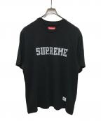 SUPREMEシュプリーム）の古着「Twill Applique S/S Top」｜ブラック