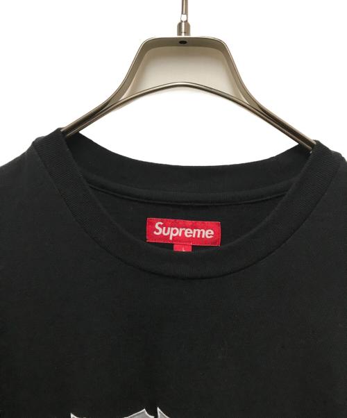 SUPREME（シュプリーム）SUPREME (シュプリーム) Twill Applique S/S Top ブラック サイズ:Lの古着・服飾アイテム