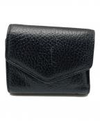 Maison Margielaメゾンマルジェラ）の古着「3つ折り財布」｜ブラック