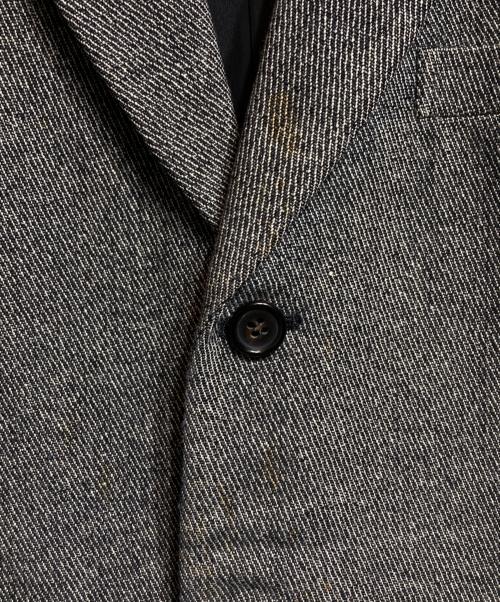 COMME des GARCONS HOMME（コムデギャルソン オム）COMME des GARCONS HOMME (コムデギャルソン オム) テーラードジャケット グレー サイズ:Sの古着・服飾アイテム