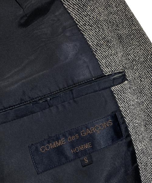 COMME des GARCONS HOMME（コムデギャルソン オム）COMME des GARCONS HOMME (コムデギャルソン オム) テーラードジャケット グレー サイズ:Sの古着・服飾アイテム