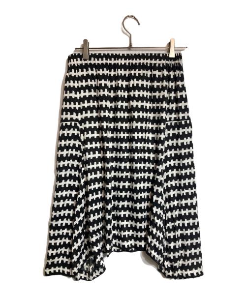 COMME des GARCONS COMME des GARCONS（コムデギャルソン コムデギャルソン）COMME des GARCONS COMME des GARCONS (コムデギャルソン コムデギャルソン) 総柄スカート ブラック サイズ:ｓの古着・服飾アイテム