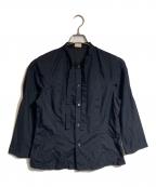 COMME des GARCONSコムデギャルソン）の古着「ボウタイシャツ」｜ブラック