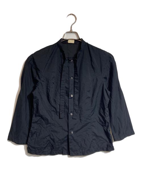 COMME des GARCONS（コムデギャルソン）COMME des GARCONS (コムデギャルソン) ボウタイシャツ ブラック サイズ:ｓの古着・服飾アイテム