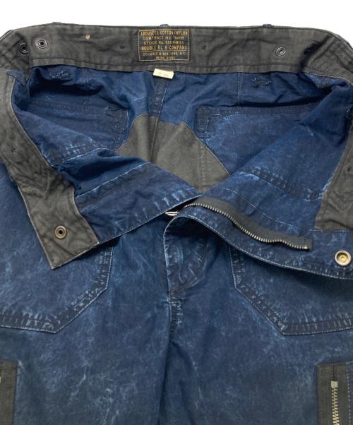 RRL（ダブルアールエル）RRL (ダブルアールエル) ガーメントウォッシュ カーゴパンツ ネイビー サイズ:32の古着・服飾アイテム
