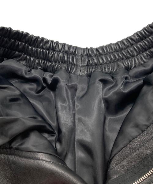 PRANK PROJECT（プランクプロジェクト）PRANK PROJECT (プランクプロジェクト) Leather Shorts ブラック サイズ:38の古着・服飾アイテム