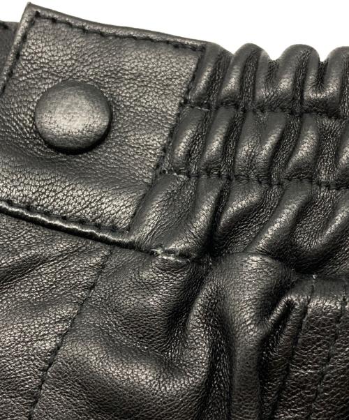 PRANK PROJECT（プランクプロジェクト）PRANK PROJECT (プランクプロジェクト) Leather Shorts ブラック サイズ:38の古着・服飾アイテム