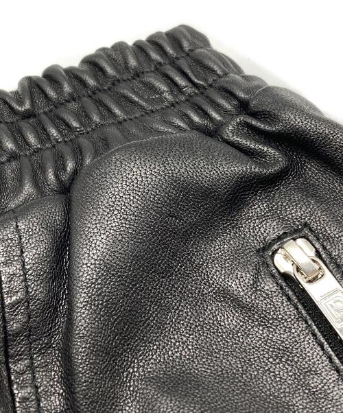 PRANK PROJECT（プランクプロジェクト）PRANK PROJECT (プランクプロジェクト) Leather Shorts ブラック サイズ:38の古着・服飾アイテム