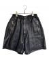 PRANK PROJECT（プランクプロジェクト）の古着「Leather Shorts」｜ブラック