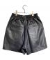 PRANK PROJECT (プランクプロジェクト) Leather Shorts ブラック サイズ:38：6000円