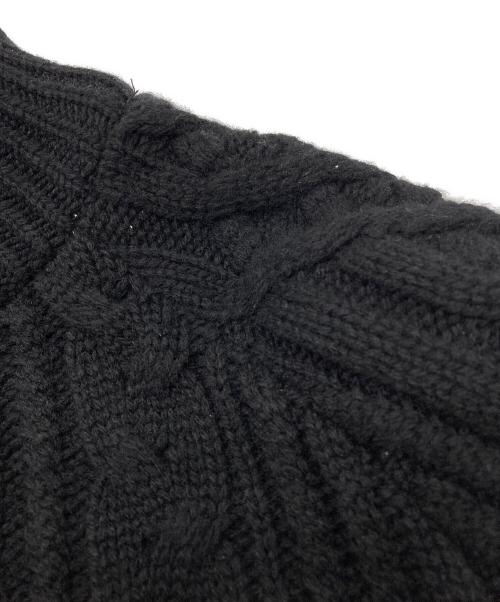 sacai（サカイ）sacai (サカイ) ナイロンドッキングセーター ブラック サイズ:1の古着・服飾アイテム