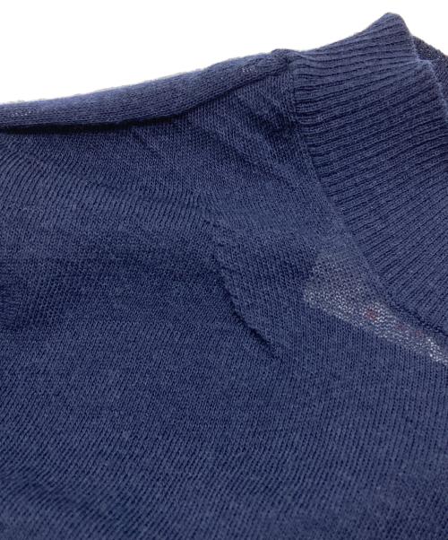 sacai（サカイ）sacai (サカイ) ジップデザイン切替セーター ネイビー サイズ:1の古着・服飾アイテム