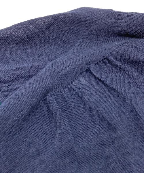 sacai（サカイ）sacai (サカイ) ジップデザイン切替セーター ネイビー サイズ:1の古着・服飾アイテム
