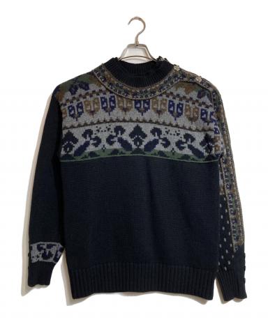 中古・古着通販】sacai (サカイ) フローラルストライプエンブロイ