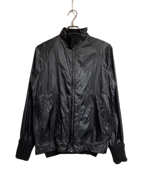 sacai（サカイ）sacai (サカイ) ニット×ナイロンドッキングジャケット ブラック サイズ:1の古着・服飾アイテム