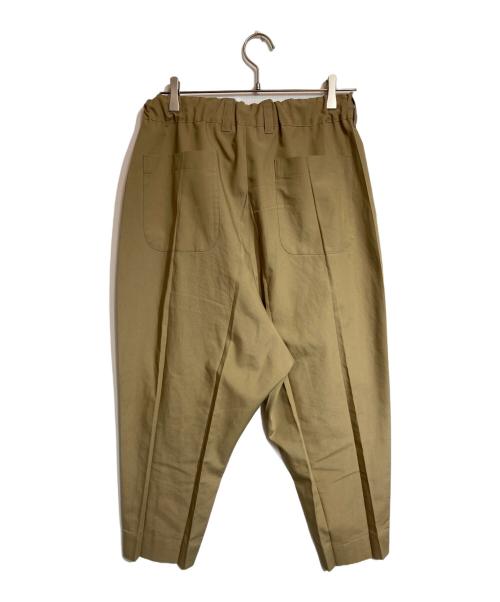 ISSEY MIYAKE MEN（イッセイミヤケメン）ISSEY MIYAKE MEN (イッセイミヤケメン) タックサルエルパンツ ベージュ サイズ:1の古着・服飾アイテム