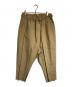 ISSEY MIYAKE MEN（イッセイミヤケメン）の古着「タックサルエルパンツ」｜ベージュ