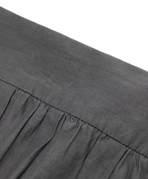 08sircus（ゼロエイトサーカス）08sircus (ゼロエイトサーカス) ギャザーラップスカート グレー サイズ:1の古着・服飾アイテム