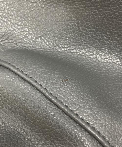 MORGAN MEMPHIS BELLE（モーガン メンフィス ベル）MORGAN MEMPHIS BELLE (モーガン メンフィス ベル) レザーフライトジャケット グレー サイズ:Lの古着・服飾アイテム