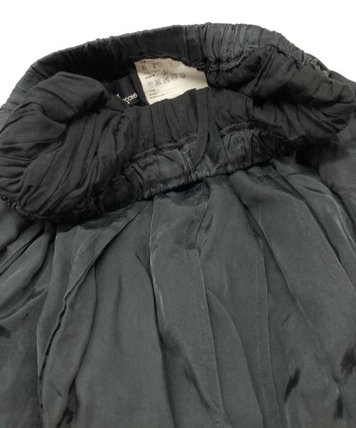 tricot COMME des GARCONS（トリココムデギャルソン）tricot COMME des GARCONS (トリココムデギャルソン) キュプラレースコンビスカート ブラック サイズ:1の古着・服飾アイテム