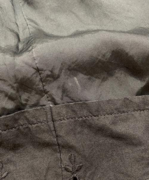 tricot COMME des GARCONS（トリココムデギャルソン）tricot COMME des GARCONS (トリココムデギャルソン) キュプラレースコンビスカート ブラック サイズ:1の古着・服飾アイテム