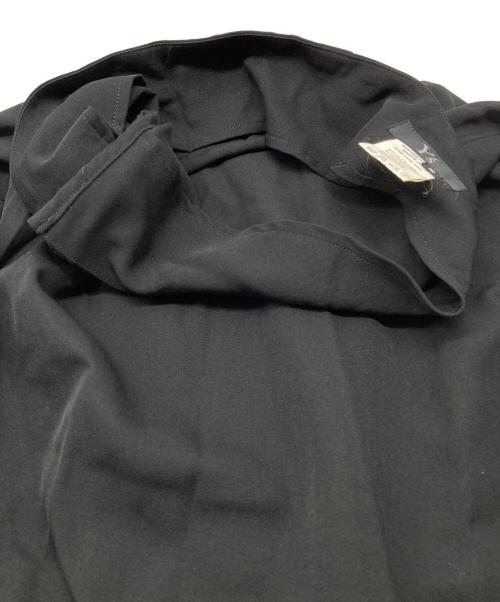 Y's（ワイズ）Y's (ワイズ) ウールギャバロングスカート ブラック サイズ:Sの古着・服飾アイテム