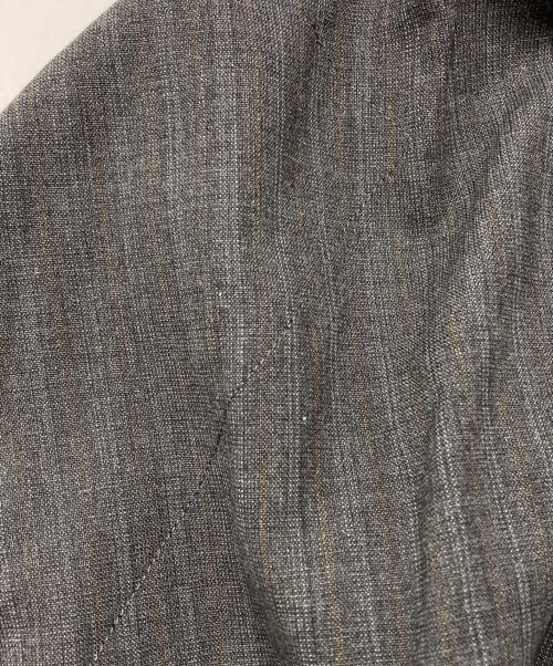 COMME des GARCONS（コムデギャルソン）COMME des GARCONS (コムデギャルソン) 裁ち切りストライプサルエルパンツ グレー サイズ:SSの古着・服飾アイテム