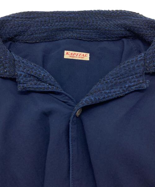 KAPITAL（キャピタル）KAPITAL (キャピタル) 刺し子アロハシャツ ネイビー サイズ:4の古着・服飾アイテム